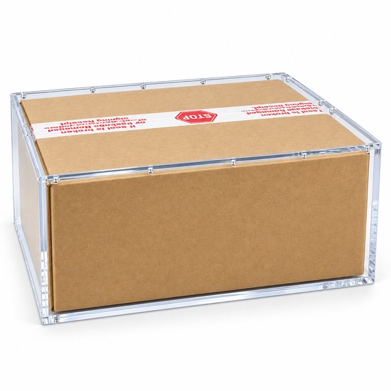 MIRO® Acryl Case Elite Trainer Box CASE Magnetisch 8x8mm - Geschikt Voor Pokemon ETB CASE - Acrylic Case - UV Bestendig - Extra Sterke Magneten - Transparant